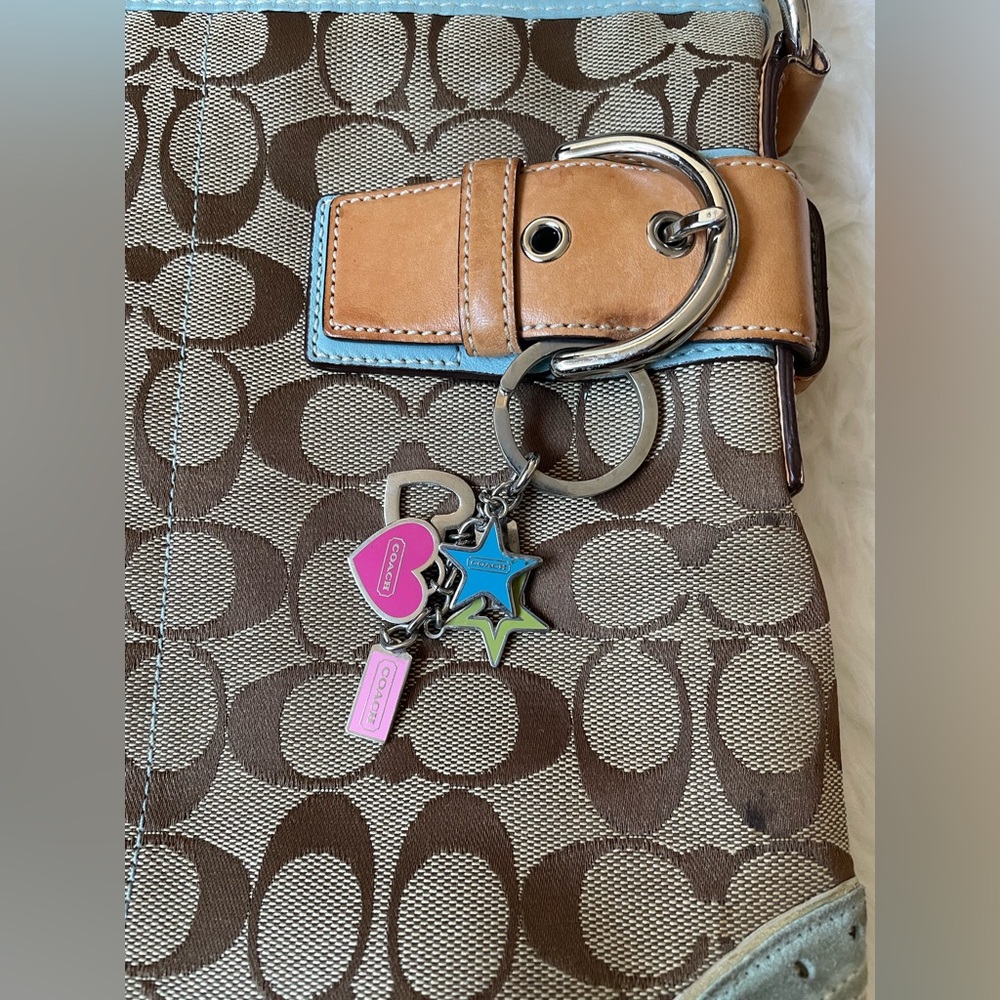 VINTAGE COACH SHOULDER BAG - Picture 3 of 10